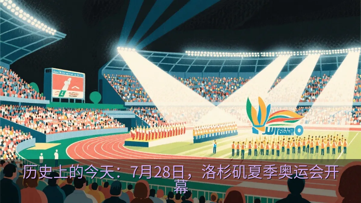 历史上的今天：7月28日，洛杉矶夏季奥运会开幕