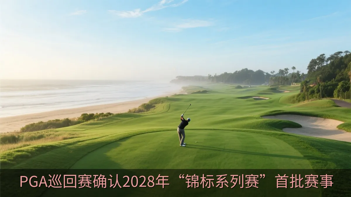 PGA巡回赛确认2028年“锦标系列赛”首批赛事