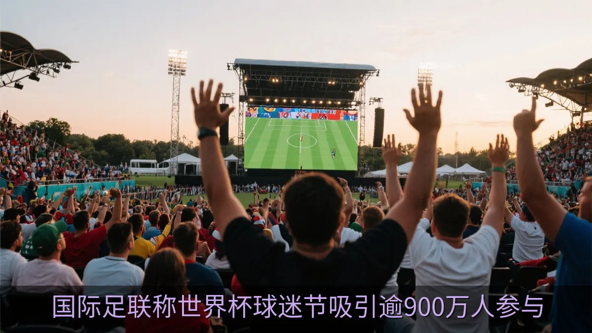 国际足联称世界杯球迷节吸引逾900万人参与